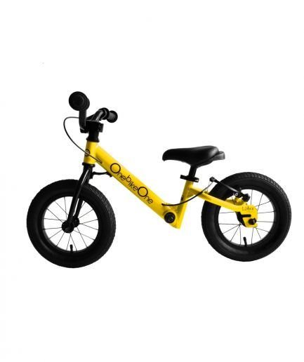 Bicicleta de aprendizaje Lúdica amarillo solar