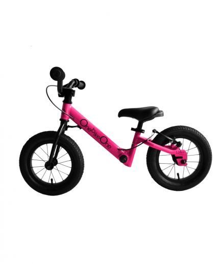 Bicicleta de aprendizaje Lúdica rosado neón