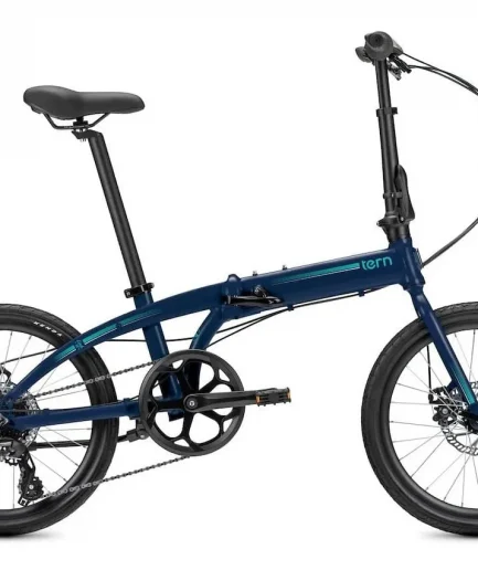 Bicicleta plegable Tern Link B8 azul